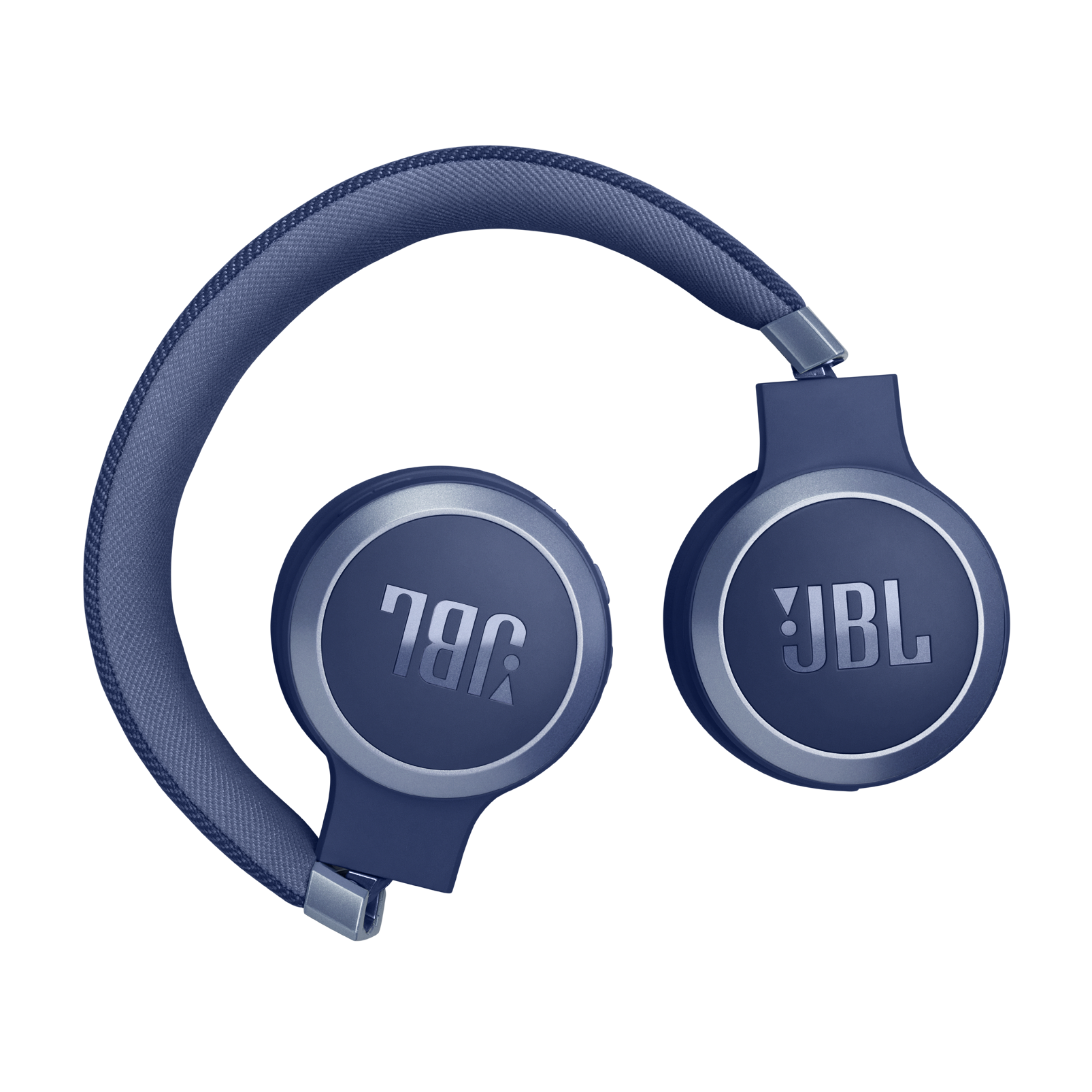 JBL Live 670NC - Blue - Wireless On-Ear Headphones with True Adaptive Noise Cancelling - Detailshot 4